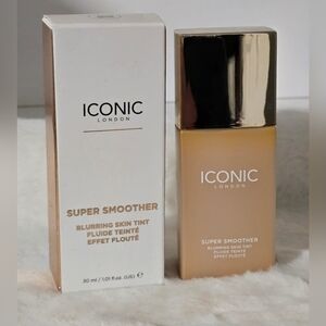 Iconic London Super Smoother Blurring Skin Tint Golden Medium 30ml NEW